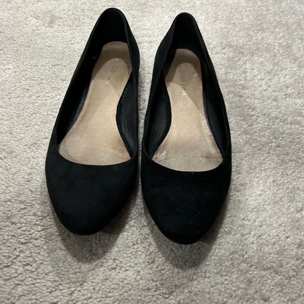 Suede flats